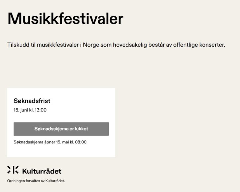 Musikkfestivaler