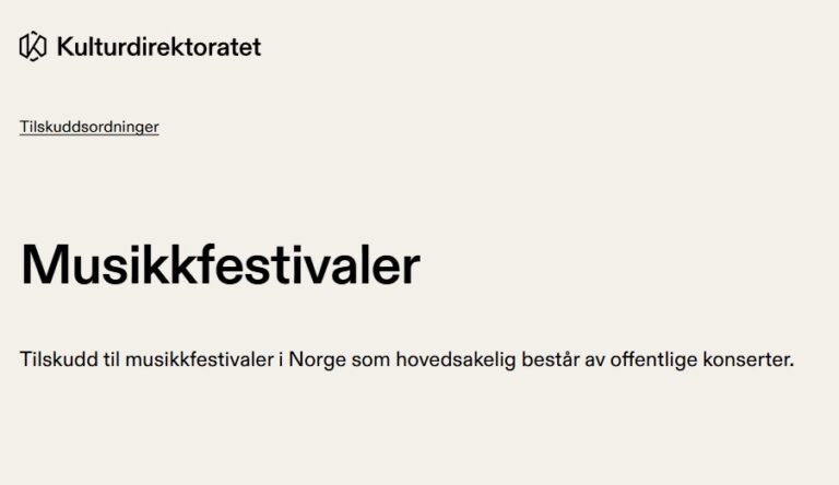 Musikkfestivaler