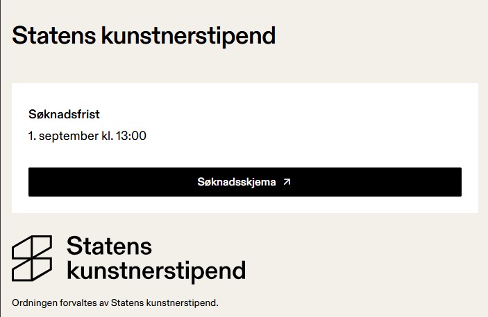 Statens kunstnerstipend