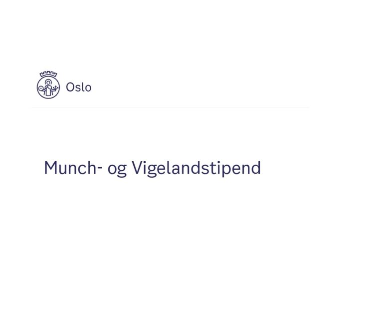Munch- og Vigelandstipend